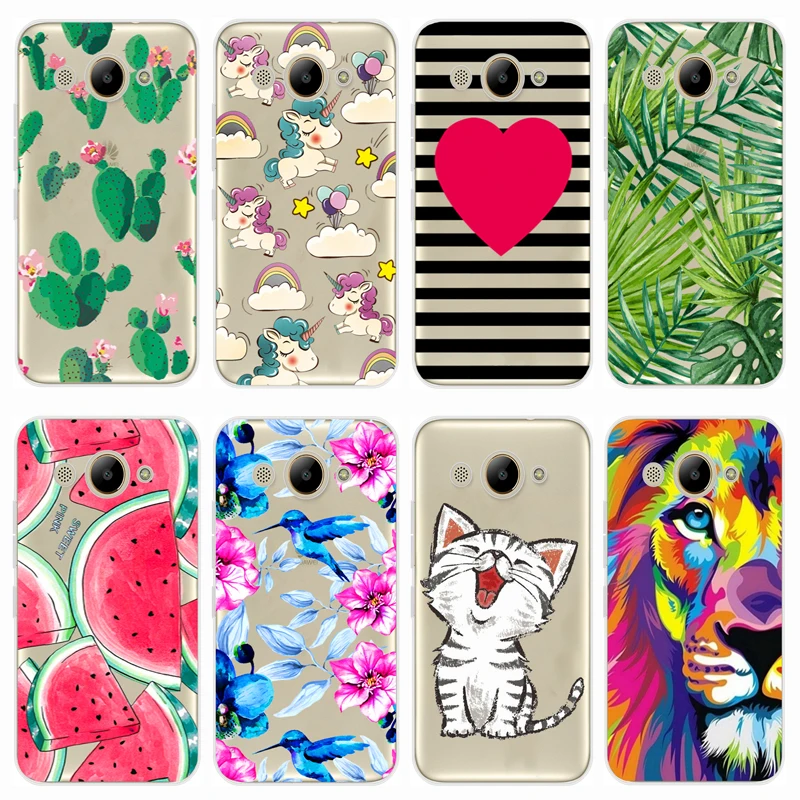 Case For Huawei Y3 2017 Soft TPU Cover Phone Y 3 CRO-L22 CRO-L02 Silicone Back Fundas | Мобильные телефоны и аксессуары