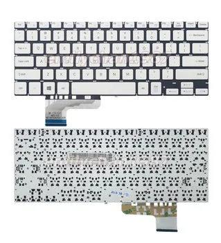 

New original For SAMSUNG NP900X3K with white Laptop keyboard US standard Fully Tested