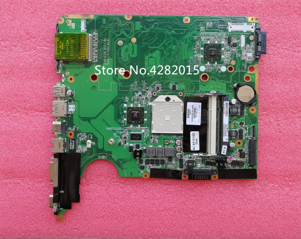 

571186-001 DA0UT1MB6E0 REV:E For HP laptop mainboard DV6 DV6-2000 216-0752001 DDR2 laptop motherboard,100% tested good working