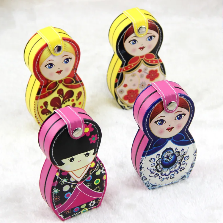 

Manicure & Pedicure Set Nail Clippers Scissors Grooming Tools Tweezers Russian Doll Nail Care Tool Wedding Favor Gift