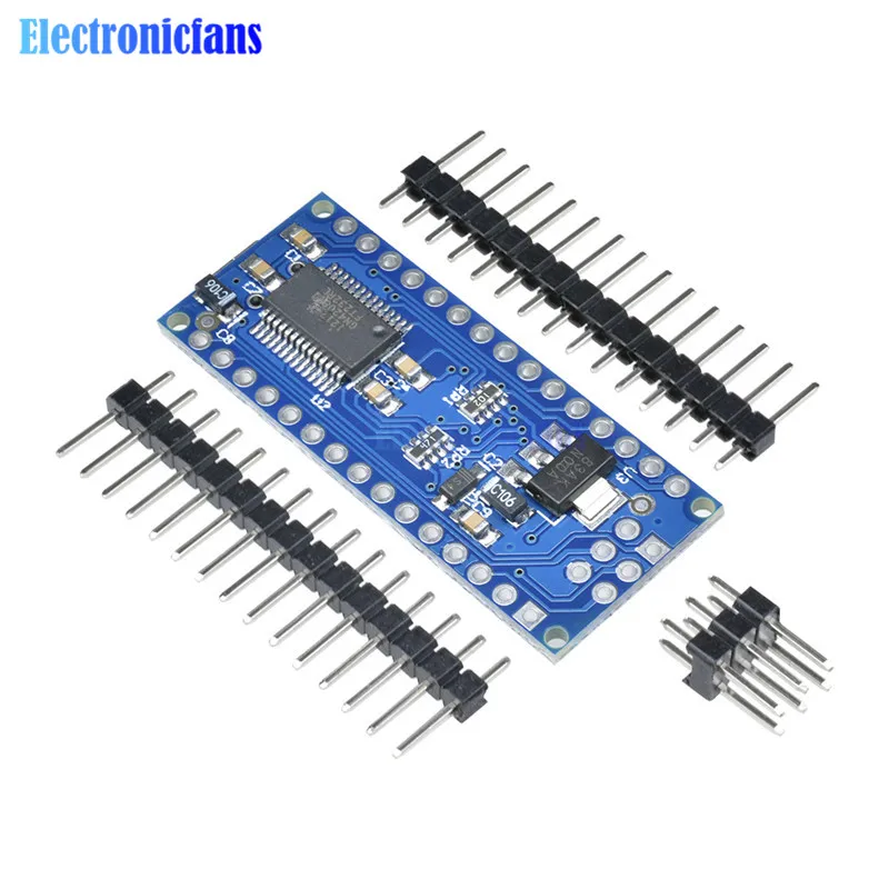 Diymore Mini USB Nano 3,0 Atmega328P-AU Atmega328 микроконтроллер для Arduino FT232 5 в 16 м плата модуль с контактами