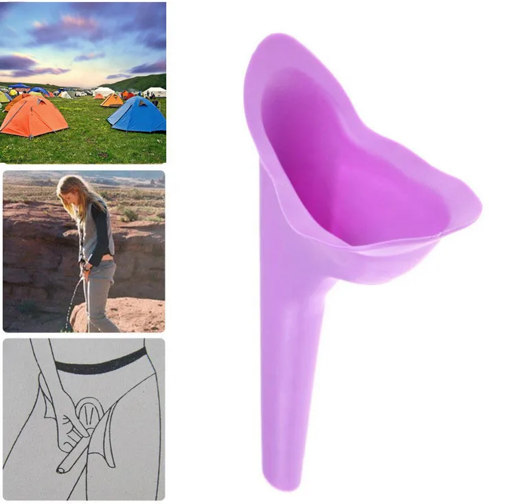 

Female Standing Urinal Portable Women Camping Urine Funnel Urinal Girls Travel Urination Device wilderness Toilet Drop Shipping
