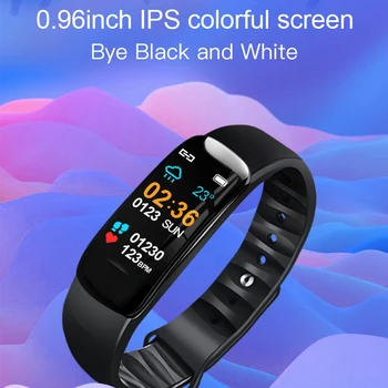 

Timethinker C1s Smart Wristband Fitness Bracelet Heart Rate Blood Pressure Monitor AGPS Motion Activity Tracker Reloj PK Y5 115