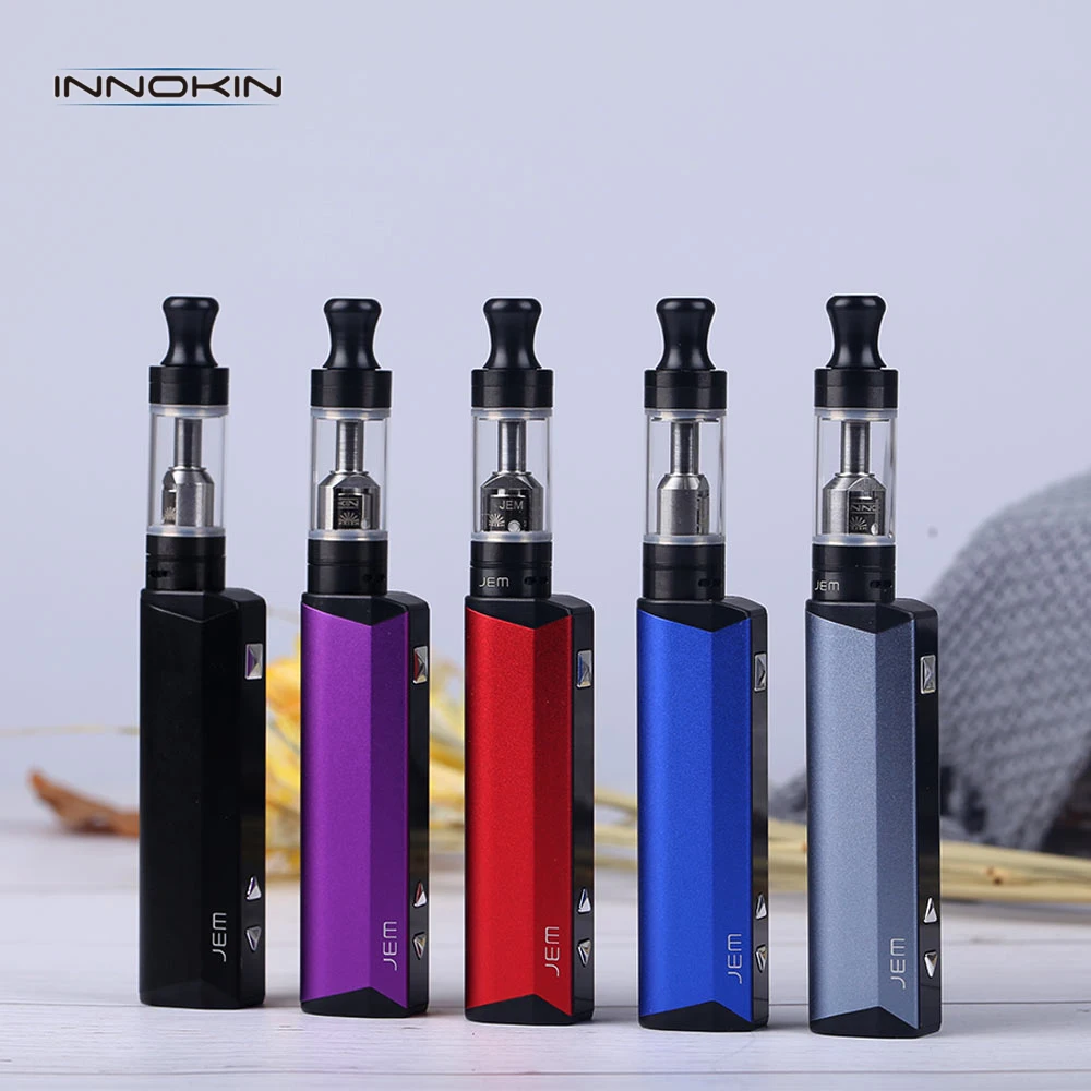 Оригинальный Innokin JEM/Goby комплект Vape с 2 мл баком 1000 мАч встроенный аккумулятор мод Улучшенный рот-к-легкому аромат вейпер электронная