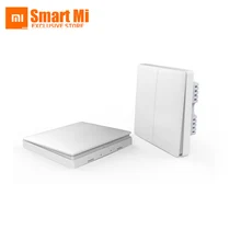 In Stock! 2016 Xiaomi Aqara Smart Light Control ZiGBee Wireless Key and Wall Switch Via Smarphone APP Remote