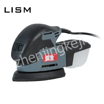 

Triangle Mini Woodworking Electric Sander Polisher Multifunction Finger Type With LED Lighting Detachable Plug-in Flat Grinding