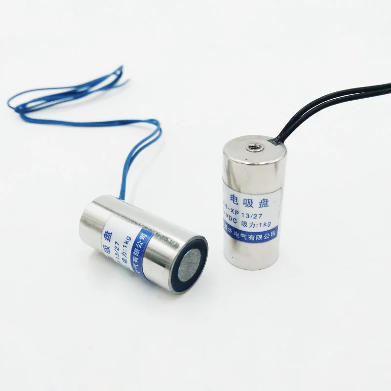 1 шт. P13/27 Электрический магнит подъемный держатель 10N 24V dc присоски 12V соленоид