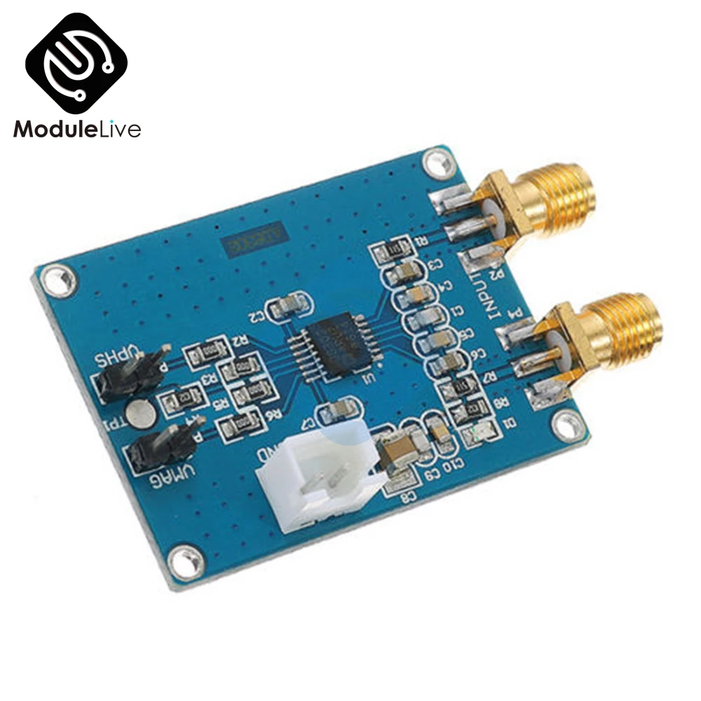 

AD8302 Amplitude Phase Detection Module RF/IF 2.7GHz Phase Detector 5V Board Dual Demodulating 1.8V Reference Voltage Output Diy
