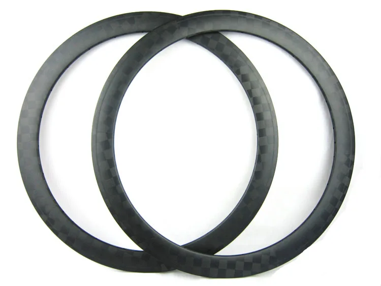 

full carbon bike rim 50mm deep clincher ty[e 20.5mm width front and rear bicycle rims 1 pair/2pc , basalt brake line 3K/12K/18K
