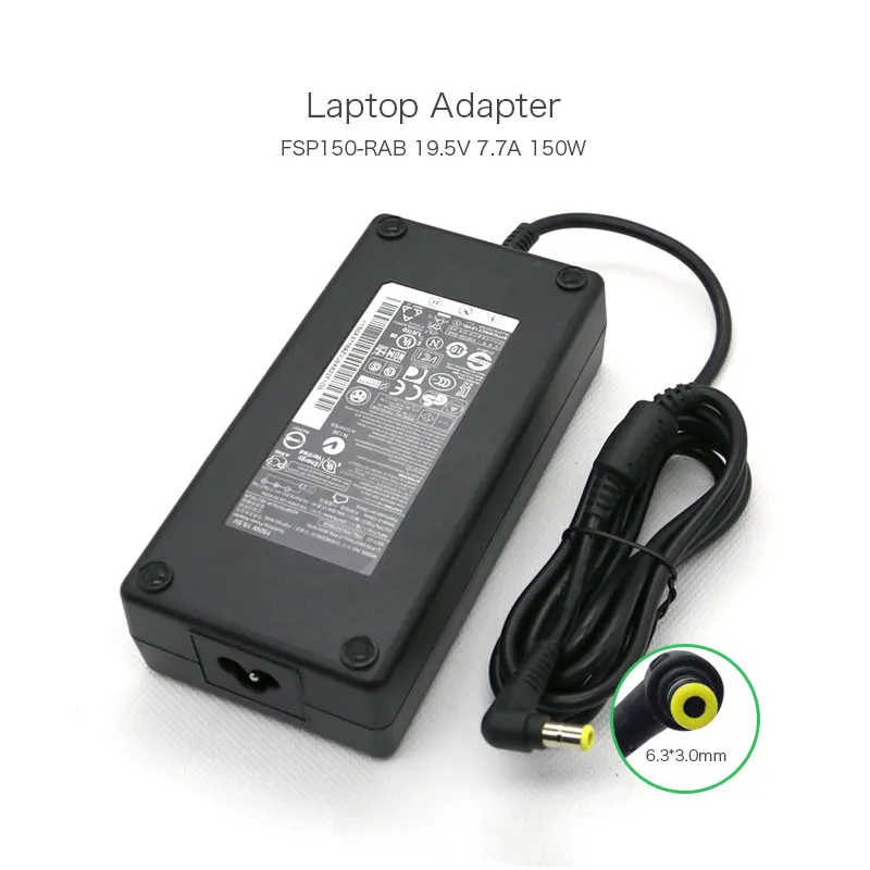 

19.5V 7.7A 150W FSP150-RAB Original AC Adapter Charger for Lenovo 36200462 ADP-150NB D FSP150-RAB USB Laptop Charging