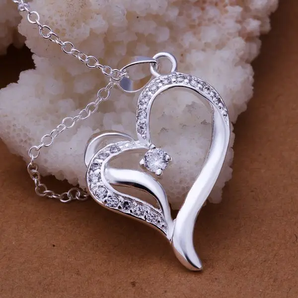Free Shipping 925 Sterling Silver Pendant Fine Fashion Cute Silver