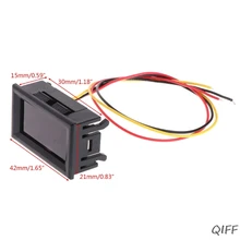 2 в 1 светодиодный Тахометр Датчик Цифровой RPM вольтметр для авто двигатель скорость вращения Mar28