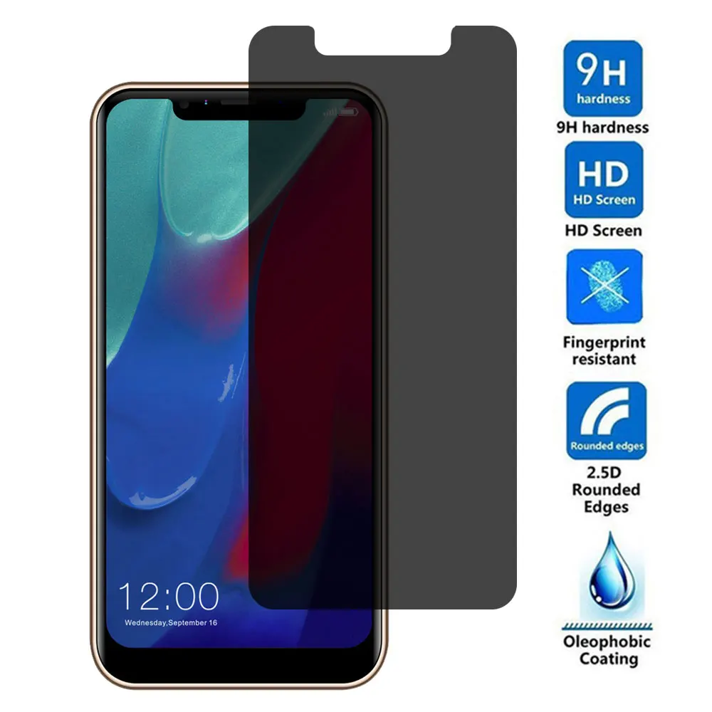 

9H Anti-Spy Tempered Glass For LEAGOO M11 Screen Protector For LEAGOO M11 6.18 Inch Anti-Peep Protective Film Tempered Glass