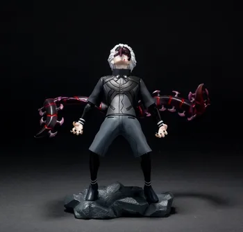 

Tokyo Ghoul Figure Kaneki Ken Action Figures Cartoon Figuras Anime Tokyo Ghoul 15CM Collectible Model Toy PVC Tokyo KA028