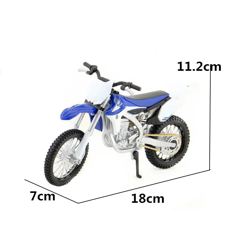 Maisto/1:12 Масштаб/Моделирование литья под давлением модель мотоцикла Игрушка/YAMAHA YZ450F суперкрест/деликатная детская игрушка/воротник