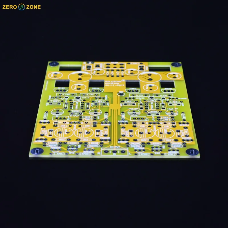 HV11 fully discrete direct coupled amplifier PCB No feedback(CKII