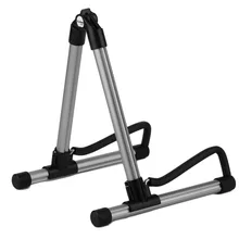 Aleación guitarra soporte Universal plegable a-frame guitarra eléctrica acústica soporte de suelo accesorios 3 colores 2018 caliente