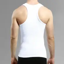 Мужской Корректор осанки для похудения живота Формирователи мужской жилет для лечения ГИНЕКОМАСТИИ груди связующее тело формирователь управления майка Топы