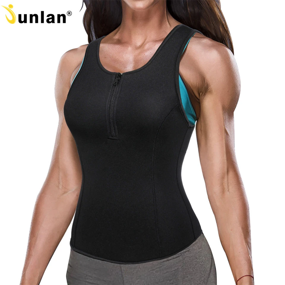 Buy Junlan Women Sauna Vest Neoprene Slim Waist