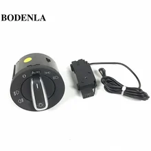 Bodenla авто светильник Сенсор с головой светильник переключатель для VW Golf 6 MK5 MK6 Jetta 5 MK5 Tiguan Passat B6 Touran