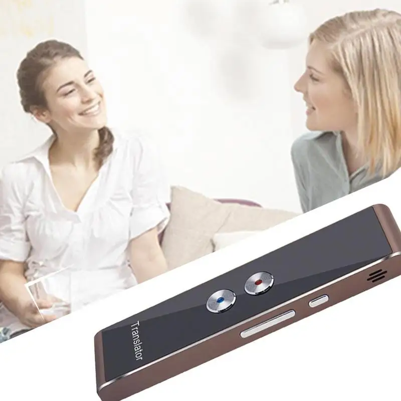 

Smart Instant Voice Translator 30+ Languages T8 Real Time Multi-Languages Speech Interactive Translation Tool Portable