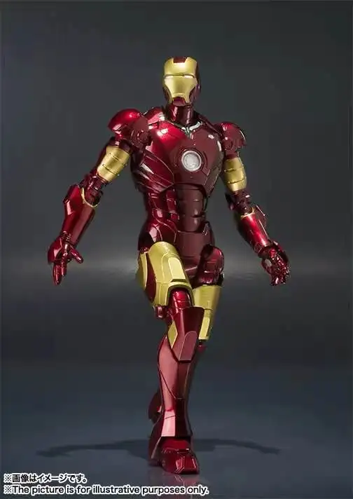 

Bandai SHF Tony Stark Iron Man MK3 Collection Acton Figure for Fans Holiday Gift