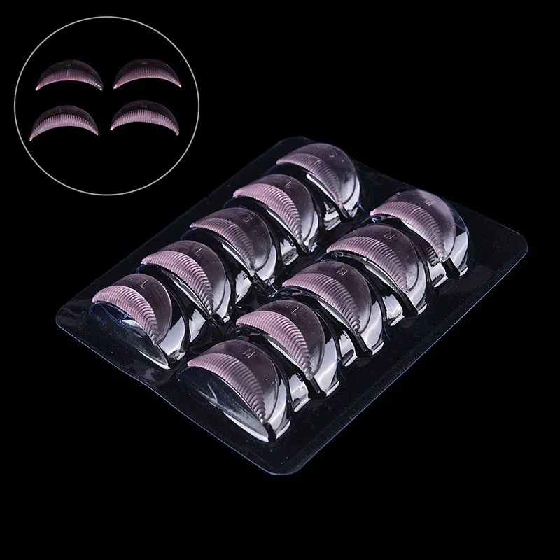 

5Pair Silicone Eyelash Curler Eyelash Permanent Perm Curler Curling Root Lifting False Fake Eyelash Shield Pad Maquillaje Patch