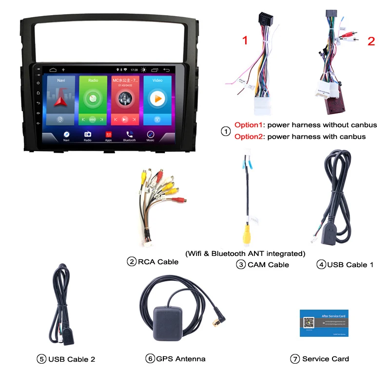 Perfect Car Android 8.1 Multimedia Player for MITSUBISHI Pajero 2006-2014 GPS Navigation Device USB bluetooth steering wheel control 2 Perfect Car Android 8.1 Multimedia Player for MITSUBISHI Pajero 2006-2014 GPS Navigation Device USB bluetooth steering wheel control 2