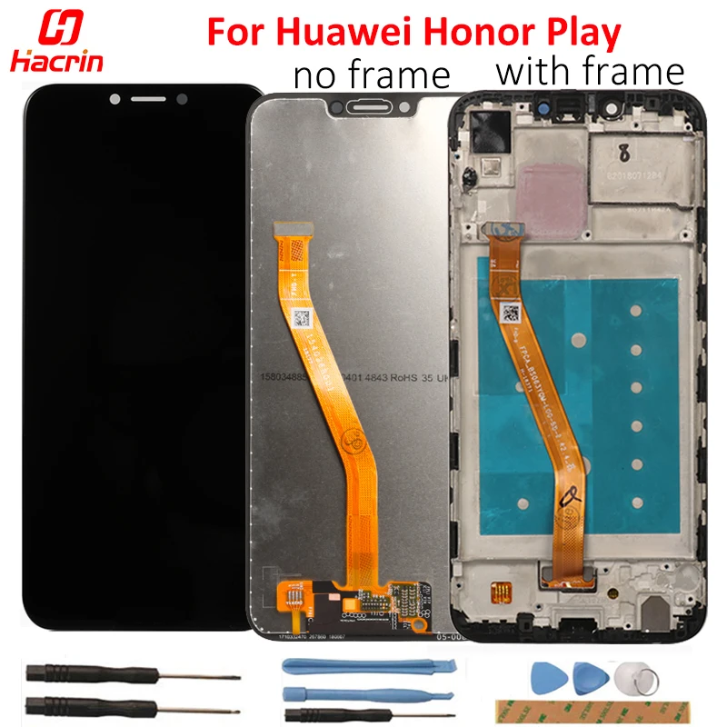 

LCD Screen For Huawei Honor Play Lcd Display +Touch Screen Test Good Digitizer Assembly Replacement Screen For Honor Play 6.3