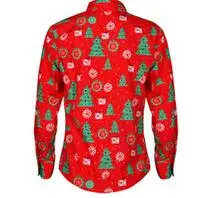 dress shirt red
