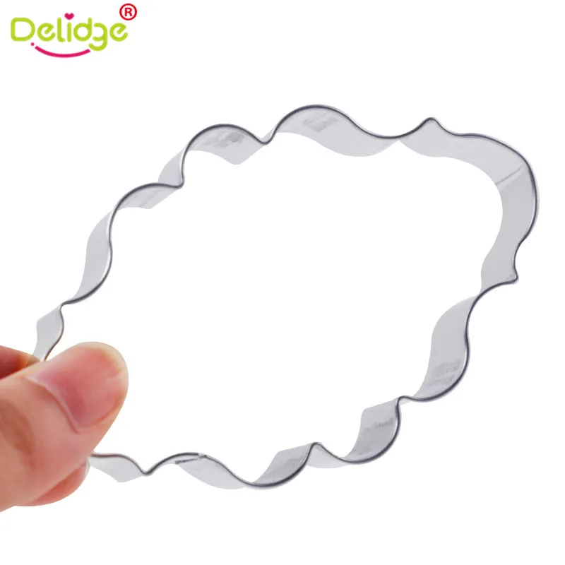 Delidge 1 шт. европейский стиль фоторамка форма для печенья нержавеющая сталь