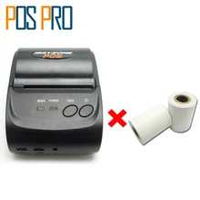 IMP006 Thai Printing Mobile Mini Portable Thermal Receipt Printer Handheld Pos Printer Bluetooth 4.0 for android iOS