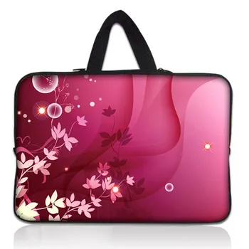 

Free Shipping Pink 10"10.1''Netbook Laptop Sleeve Bag Case Pouch+ Hide Handle For 9.7"-10.2" Apple, ASUS,ACER, HP,DELL