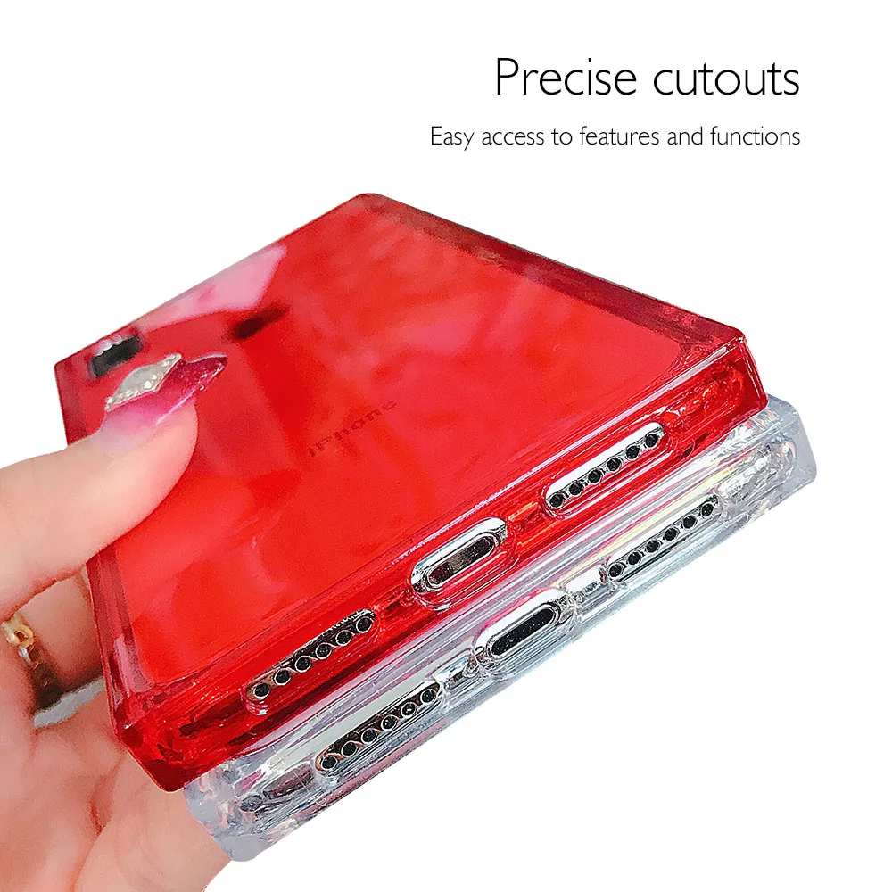 Ascromy-Simple-Square-Phone-Case-For-Appe-iPhone-XS-X-10-8-7-6-6S-Plus-8Plus-Cystal-Soft-TPU-Gel-Silicone-Back-Cover-Coque-Etui (8)