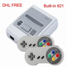 DHL 5-50 шт. HDMI HD портативный игровой плеер 8 бит игры видео игровые приставки встроенные 621 игры для детей классические ретро игры