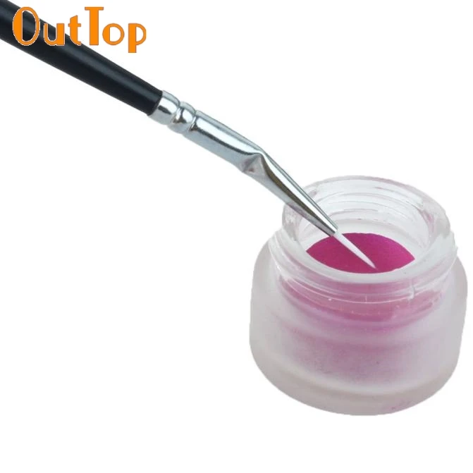

OutTop ColorWomen MakeUp Cosmetic Brushes Eyeshadow Eye Brow Tools Lip Eyeliner Oblique Bending Brush Free Shipping HW