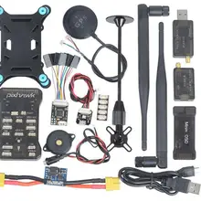 Pixhawk PX4 Pixpilot 2.4.7(обновленный PIX 2.4.6) Открытый аппаратный Автопилот с Neo M8N gps 433 МГц модуль передачи данных 500 мВт