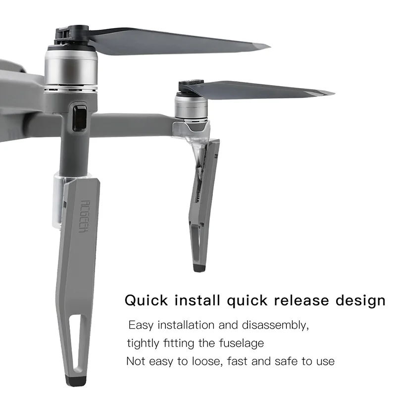 80mm heighten extended landing gear spring shock absorber legs for dji mavic 2 zoom pro drone Accessories  1 (11)