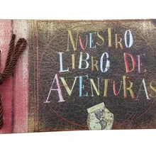 Nuestro Libre De Aventuras/наша книга приключений, DIY фотоальбом, украшения для свадьбы в стиле Скрапбукинг, 80 страниц и Pixar UP тематические подарки