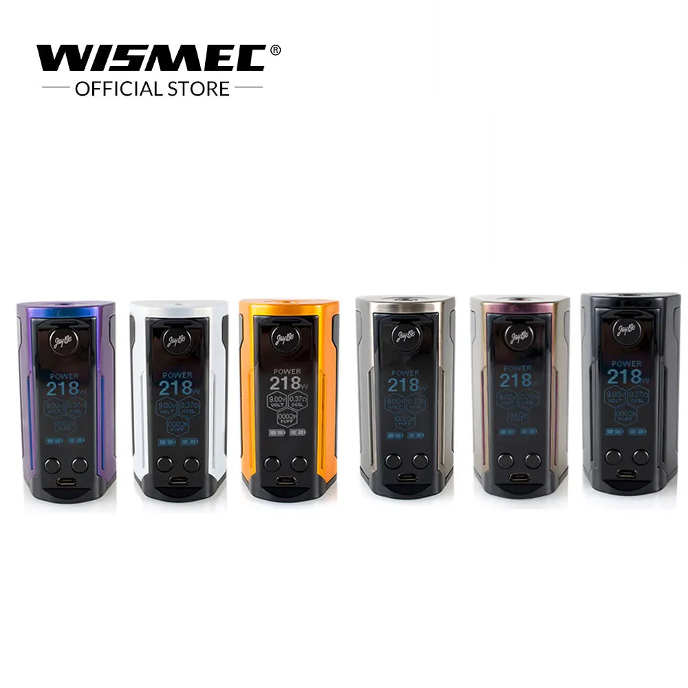 Best Original Wismec Reuleaux RX GEN3 Dual Mod Box 230W with GNOME King Tank 5.8ml Electronic cigarette vape mod kit