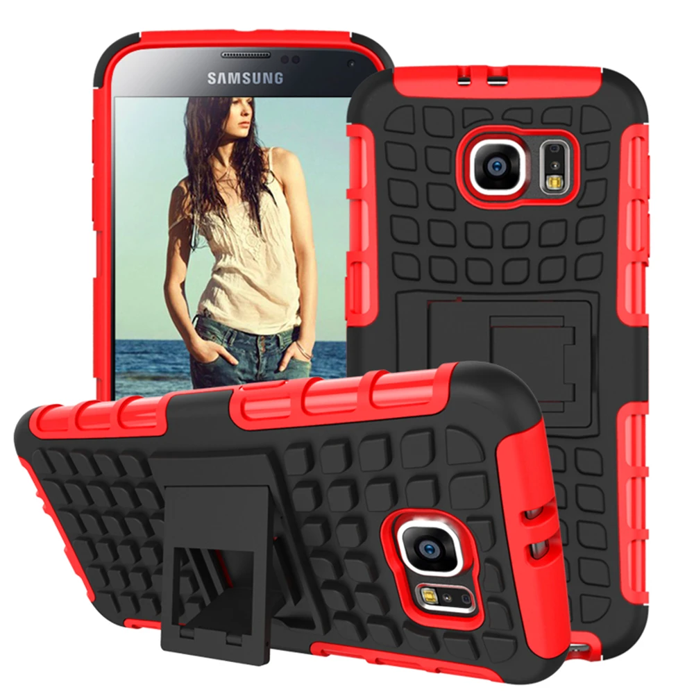 

Shockproof Rubber PC+TPU Hybrid Case Cover for samsung S8 / S8 plus / S4 / S5 / I9600 / S5mini / G800 / S6 / S6 Edge / S7 Case