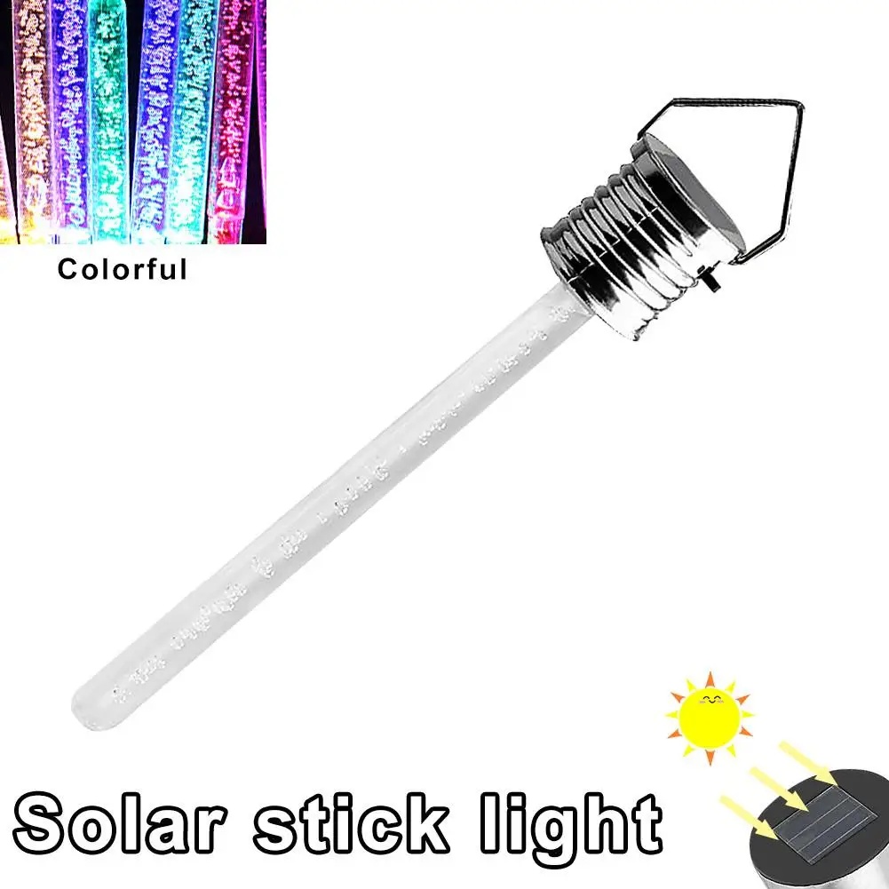 

Waterproof Solar Led Street Light Hanging Stick Light IP65 Outdoor Garden Courtyard Lawn Lamp Colorful Solar Decorative lighting