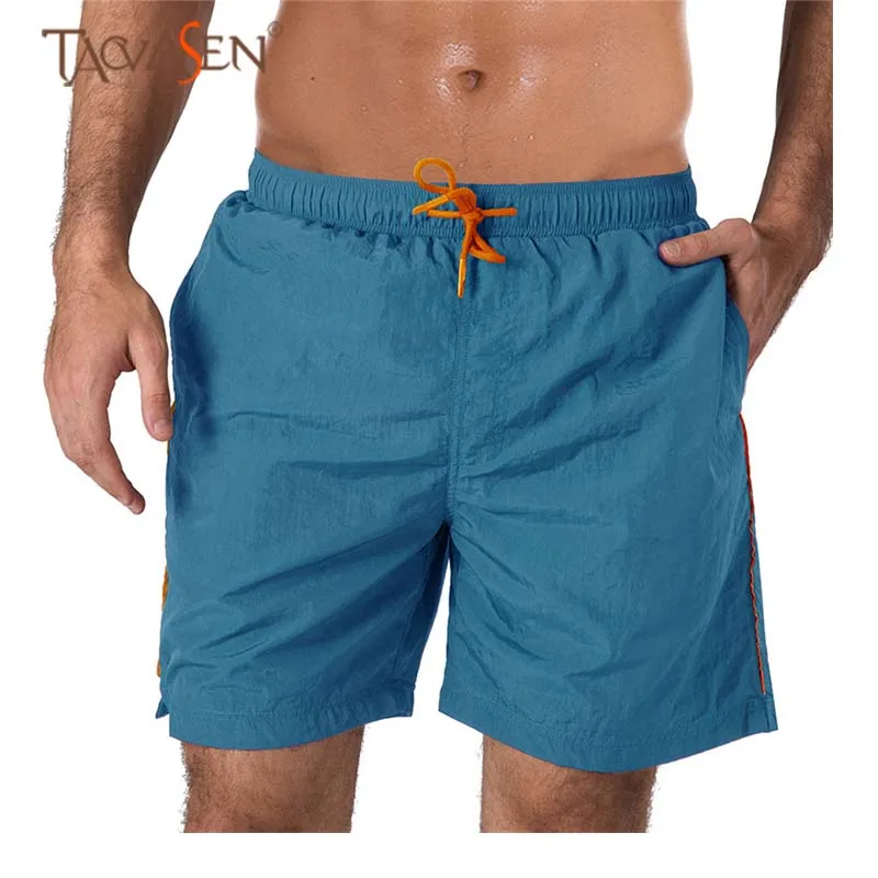 

TACVASEN Men Summer Swimming Shorts Swim Trunk Beach Board Shorts Casual Swimswear Male Beach Wear Elastic Waist Surfing Shorts