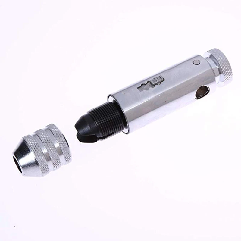 4REIZ 5Pcs Adjustable M3-M8 T-Handle Ratchet Taps Wrench For Tap Die Set Taps Wrenches Machinist Wire Tapping Wrench Holder Tool