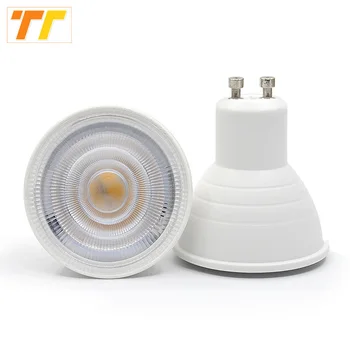 

GU10 MR16 LED Light Bulb Spotlight 6W 220V 230V LED COB Chip 24 120 Degree Spotlight LED Lamp For Downlight Table Lamp free ship