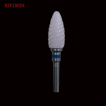 

20 Pcs Pink Zirconia Ceramic Dental Lab Burs - Bullet Shape -Cross cut (2501.060)