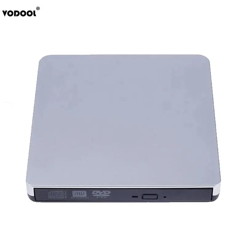 

VODOOL 5Gbps USB3.0 External Drive Slim External Driver CD+-RW DVD+-RW DVD-RAM Writer Drive for PC Mac Laptop Netbook