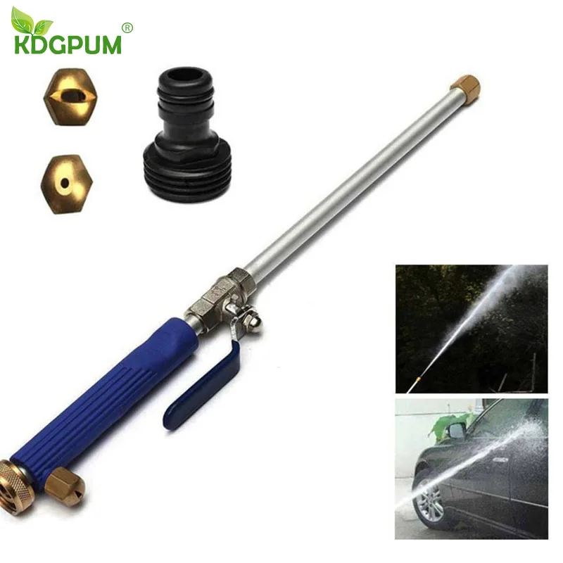 High Pressure Water Gun Car Wash Garden Irrigation Aluminum Alloy Long Rod Copper Spray Nozzle Garden Tools Cleaning Sprayer High Pressure Water Gun Car Wash Garden Irrigation Aluminum Alloy Long Rod Copper Spray Nozzle Garden Tools Cleaning Sprayer