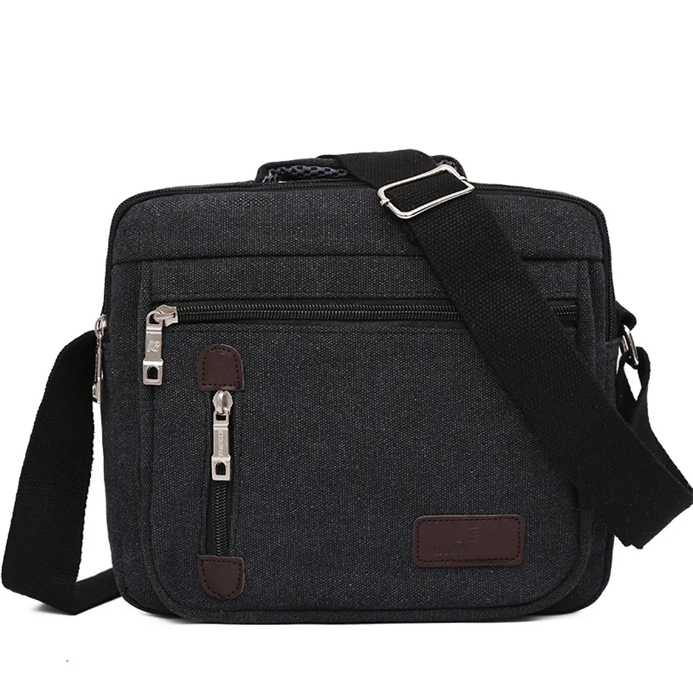 Man Bag Vintage Business Messenger Shoulder Crossbody Male bolso hombre bags for men sacoche homme