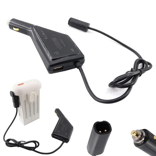 Best Price Portable 2 in 1 Car Charger Adapter for Xiaomi Mi Drone Battery Remote Control ND99 Best Price Portable 2 in 1 Car Charger Adapter for Xiaomi Mi Drone Battery Remote Control ND99